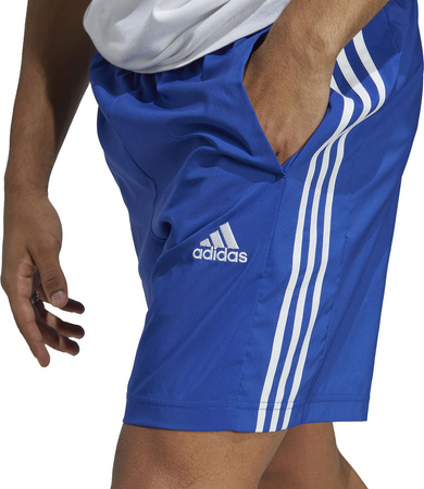 Spodenki treningowe krótkie męskie adidas Aeroready Essentials Chelsea 3-Stripes niebieskie IC1487