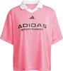 Koszulka damska adidas Tiro Q4 różowa JN2747