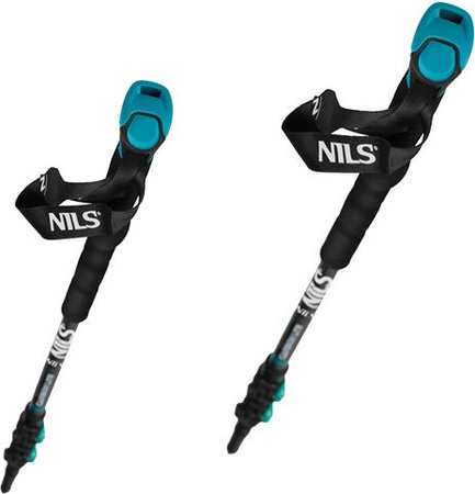 Kijki trekkingowe Nils Carbon TK8607 regulowane 65-135cm