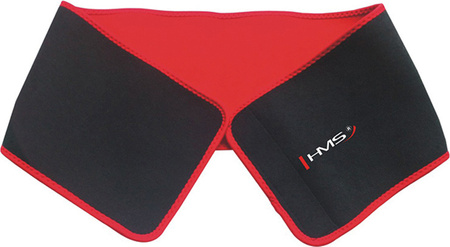 Zestaw hula hop magnetyczny z licznikiem HMS hhm15 różowe pas wyszczuplający br163 czerwony