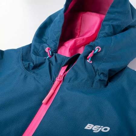 Dziecięca kurtka z kapturem przejściowa wodoodporna Bejo Junko rozmiar 134