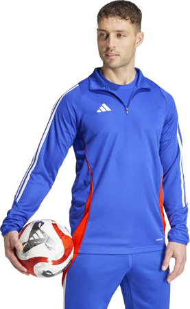 Bluza męska adidas Tiro 24 Training Top niebieska JE1993
