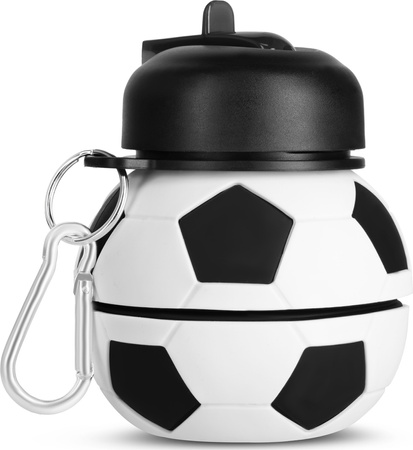 Kubek bidon silikonowy składany Nils NC4104 piłka nożna 550 ml