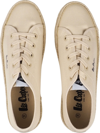 Buty damskie Lee Cooper beżowe LCW-25-44-3215LA