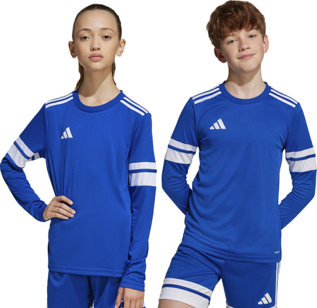Koszulka dla dzieci adidas Squadra 25 Long Sleeve niebieska JJ0046
