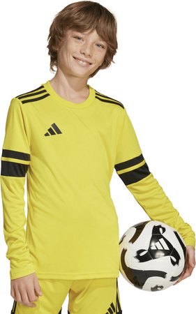 Koszulka dla dzieci adidas Squadra 25 Long Sleeve żółta JJ0043