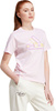 Koszulka damska adidas Xpress Logo różowa IY3413