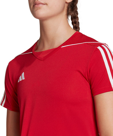 Koszulka damska adidas Tiro 23 League Jersey czerwona HT6549