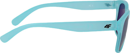 Okulary przeciwsłoneczne dla dzieci 4F U066 błękit turkusowy 4FJWSS25ASUNU066 48S