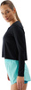 Koszulka damska longsleeve 4F F218 czarna 4FWSS24TFLOF218 20S