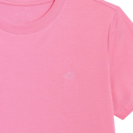 Koszulka damska 4F F2970 różowa 4FWAW25TTSHF2970 54S