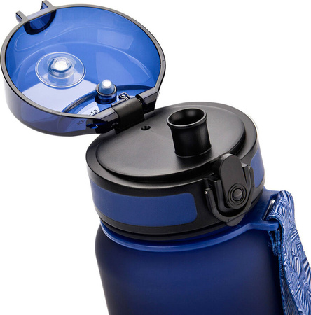 Bidon sportowy Meteor 650ml granatowy 74601