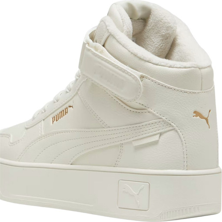 Buty damskie Puma Carina Street Mid WTR kremowe 398050 02