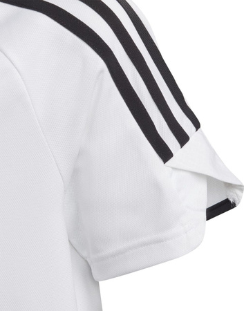 Koszulka dla dzieci adidas Tiro 23 League Polo biała HS3589