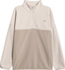 Bluza polarowa damska 4F F421 kremowa 4FWAW25TFLEF42112S