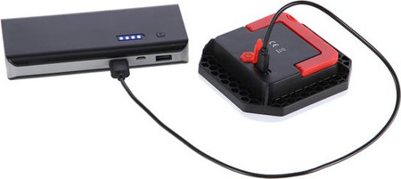 Lampa kempingowa turystyczna wodoszczelna akumulator led 220 lm Nils camp nc0007