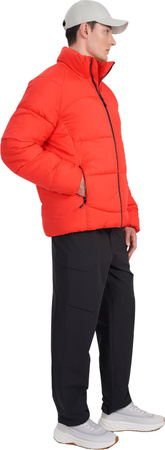 Kurtka puchowa męska 4F M0707 czerwona 4FRAW25TDJAM0707 62S