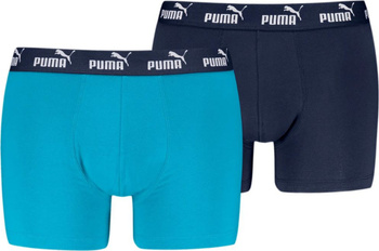 Bokserki męskie Puma Elements Basic 2P niebieskie,granatowe 938753 08