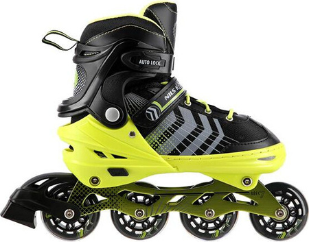 Łyżworolki rolki wrotki łyżwy hokejowe 4w1 Nils Extreme rozmiar L 39-43