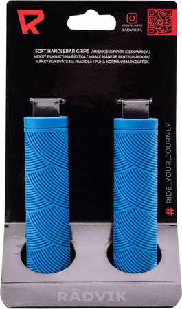 Chwyty rowerowe Radvik GRIPPE niebieski
