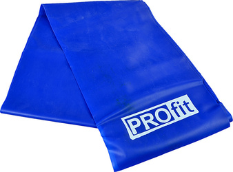 Guma Fitness Profit Long Medium 200x15x0,45cm niebieska DK 2227
