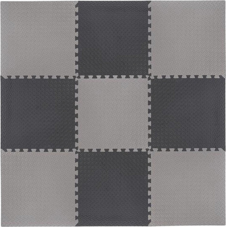 Mata puzzle 9 elementów 12mm HMS PREMIUM MP12 szara