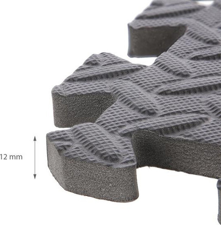 Mata puzzle 9 elementów 12mm HMS PREMIUM MP12 ciemno szara