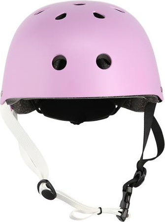Kask rowerowy, rolki, deskorolkę Nils Extreme MTW001 fioletowy rozmiar XS 48-52 cm
