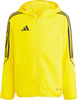 Kurtka dla dzieci adidas Tiro 23 League Windbreaker żółta IA1622