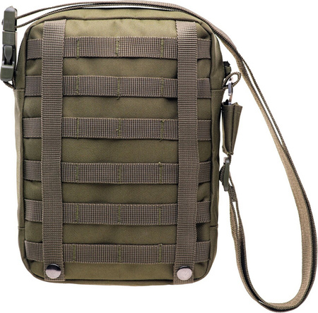 Saszetka torebka nerka biodrowa na ramię Magnum Larus zielona