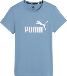 Koszulka damska Puma ESS Logo Tee niebieska 586775 20