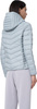 Kurtka damska puchowa 4F F095 niebieska 4FSS23TDJAF095 34S