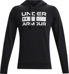 Bluza męska Under Armour Rival FLC Signature HD czarna 1366363 001