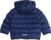 Kurtka dla dzieci adidas Synthetic Down granatowa JL7392