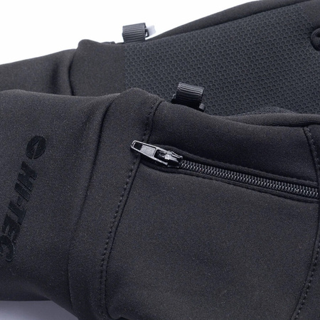 Męskie rękawice zimowe rękawiczki ocieplane polarem Hi-tec Kibili rozmiar L/XL