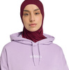 Bluza damska adidas Essentials Linear French Terry Hoodie fioletowa JY0036