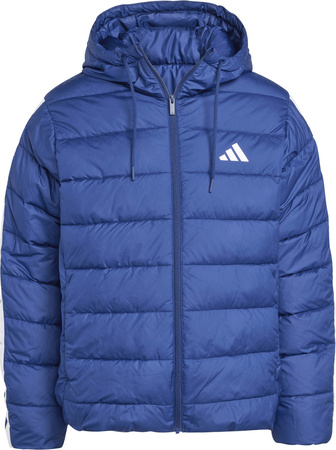 Kurtka męska adidas Essentials CLIMAWARM 3-Stripes niebieska JX7771