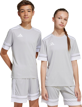 Koszulka dla dzieci adidas Squadra 25 jasnoszara JJ0061