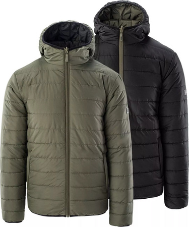 Kurtka męska Magnum Cameleon II dwustronna czarno-oliwkowa rozmiar XXL