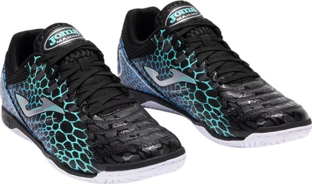 Buty piłkarskie Joma Maxima 2531 Indoor czarno-turkusowe MAXS2531IN