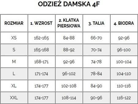 Kurtka damska puchowa 4F F0706 szara 4FRAW25TDJAF0706 27S