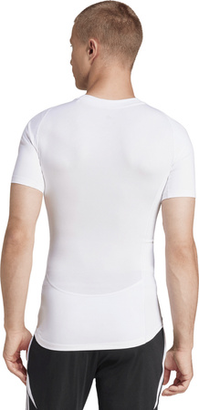 Koszulka męska adidas Techfit Short Sleeve Tee biała JP4675