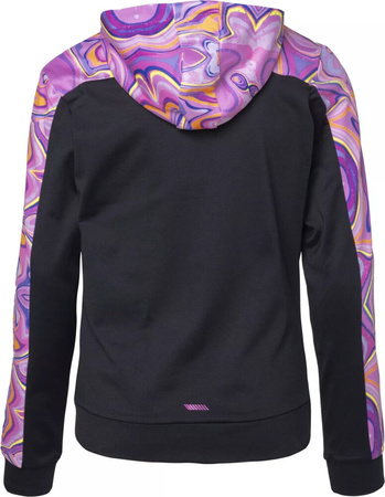 Dziecięca bluza treningowa z kapturem mikropolar IQ Altea Jrg rozmiar 140