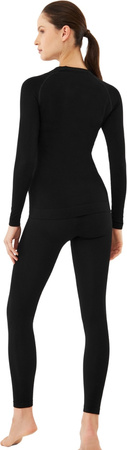 Bielizna termoaktywna damska Viking Ritra Bamboo czarna 500-23-0922-09