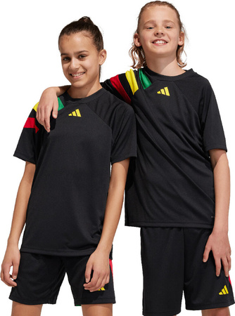 Koszulka dla dzieci adidas Fortore 23 czarna IK5730