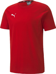 Koszulka męska Puma teamGOAL 23 Casuals Tee czerwona 656578 01