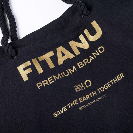 Torba zakupowa bawełniana Fitanu Eco Bag wymiary 52 x 39 cm
