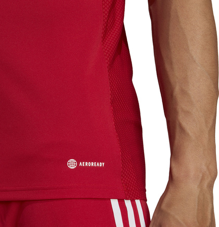 Koszulka męska adidas Tiro 23 League Jersey czerwona HT6128