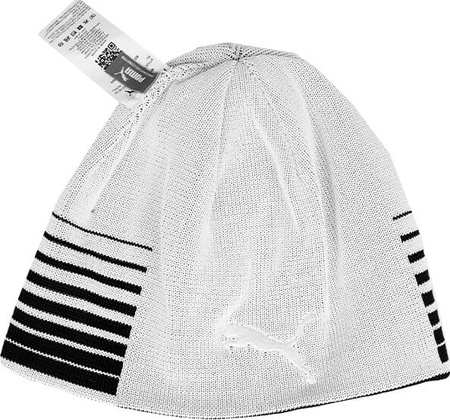 Czapka Puma LIGA Reversible Beanie dwustronna czarno-biała 22357 03
