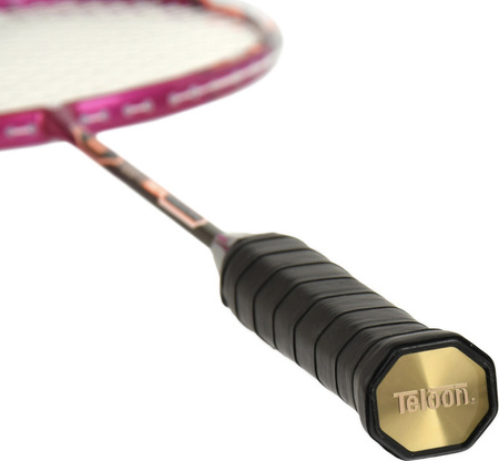 Rakietka do badmintona Teloon TL500 Blast różowa 67,5cm